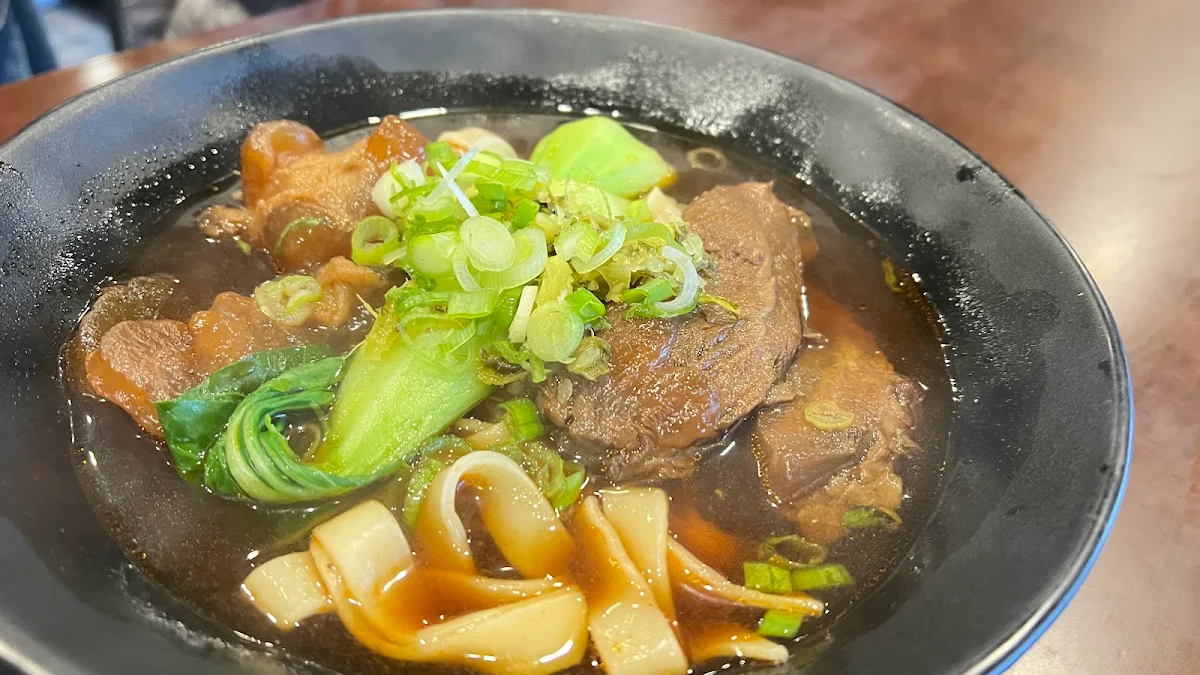beef shank noodle soup 红烧牛肉面